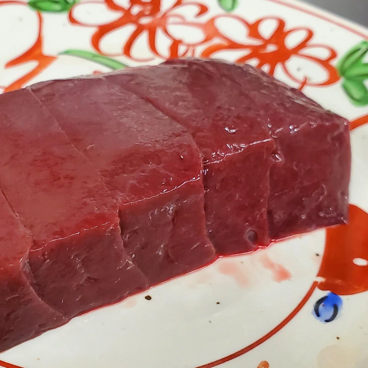 今年最後?の厚切りレバーは数量限定です。新宿御苑/焼肉/ホルモン/肉/新宿