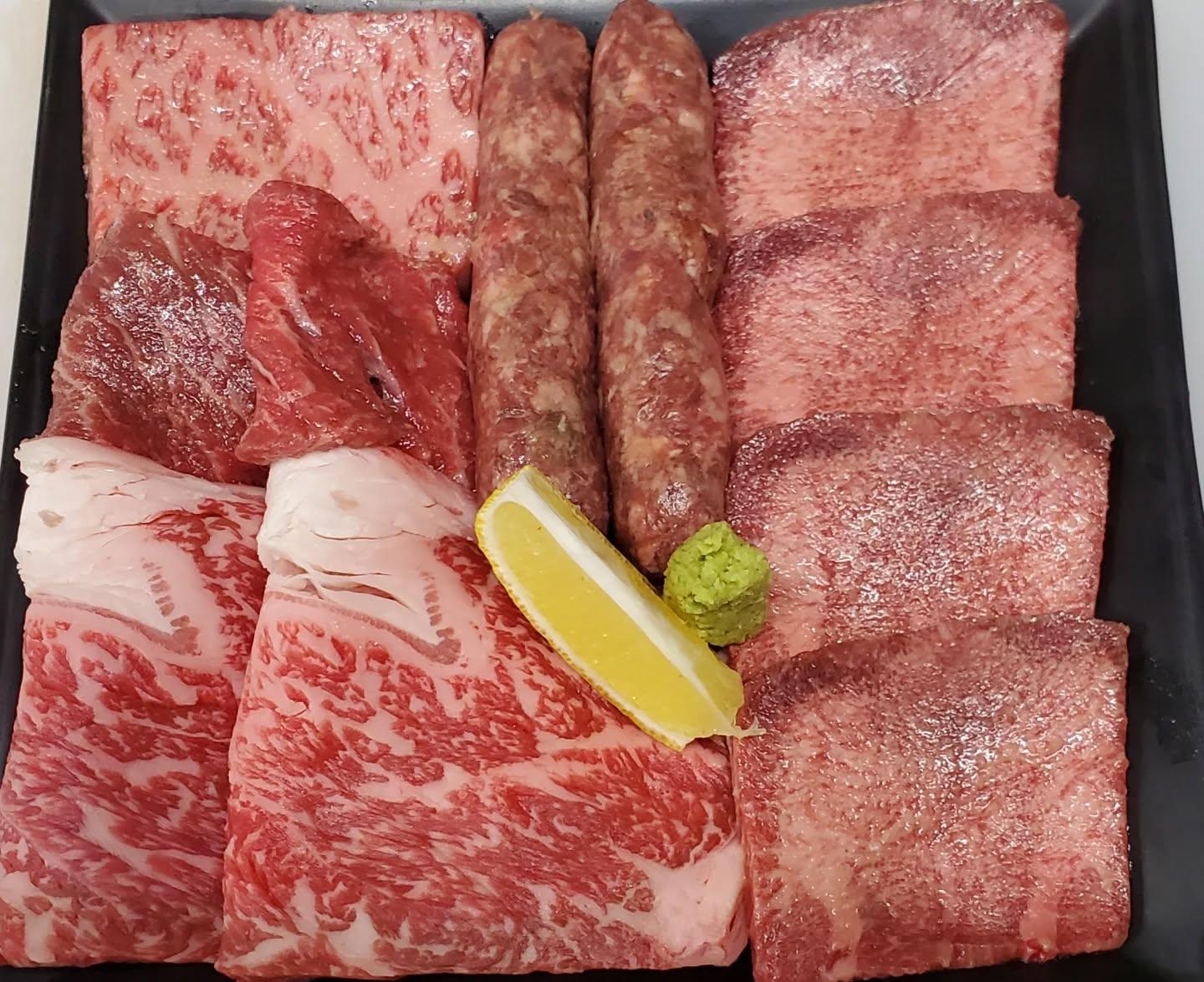 神戸屋セレクションコース(塩盛り合わせの一例)…新宿御苑/焼肉/ホルモン/肉/新宿