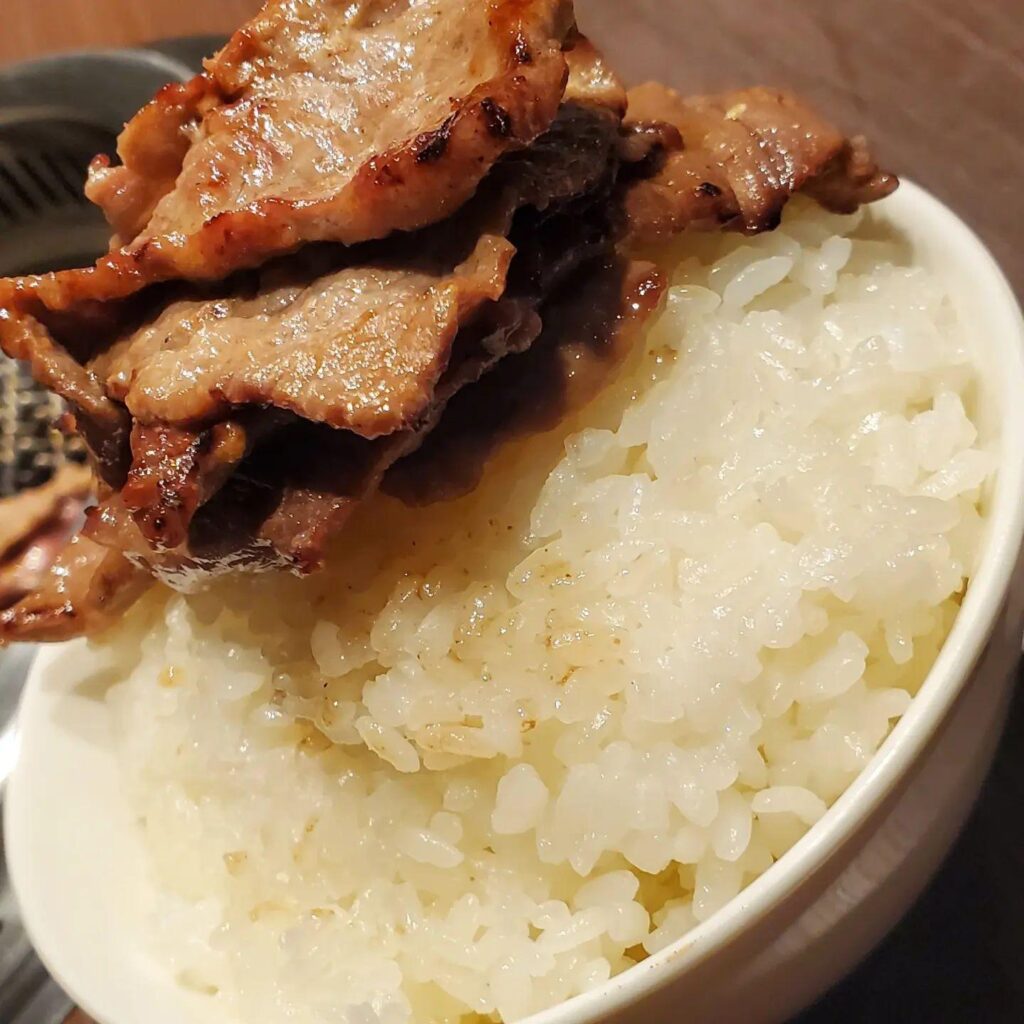 (神戸屋×暑い日)オン・ザ・ライスで…新宿御苑/焼肉/ホルモン/肉/新宿