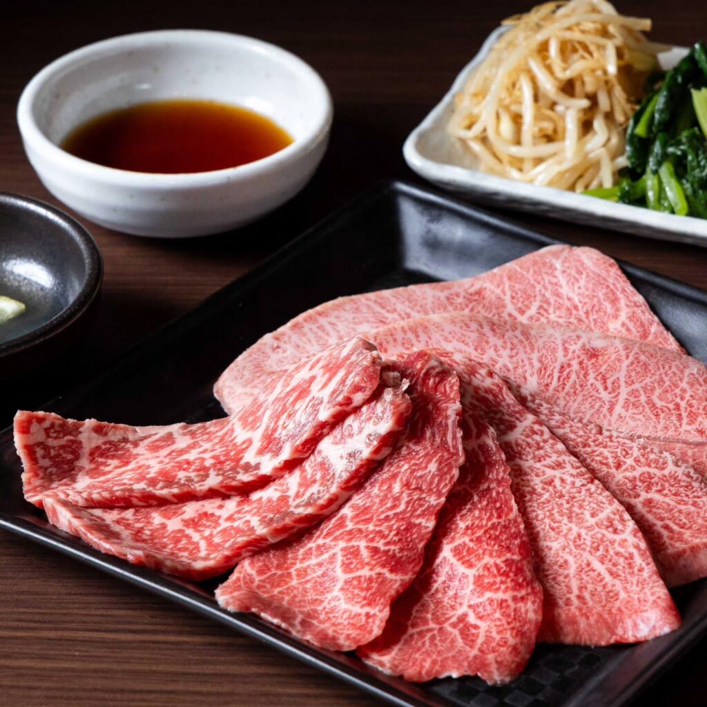 『一番人気』セレクションコースにも付く神戸屋名物の赤身の盛り合わせは赤身からサシの入った赤身まで赤身を堪能して頂けま…